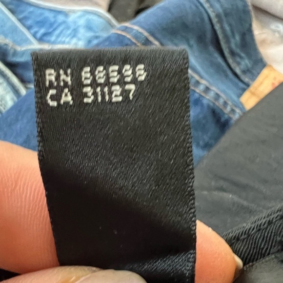 DKNY black pencil skirt size 8 wool blend heavy duty - Picture 8 of 8